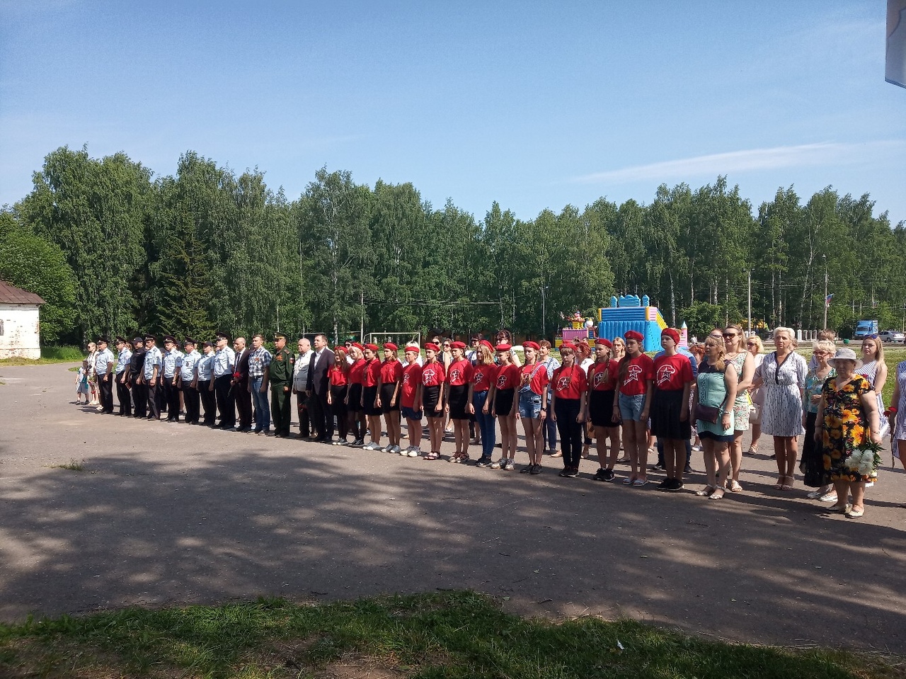 Памятное мероприятие, посвященное Дню памяти и скорби на площади Славы