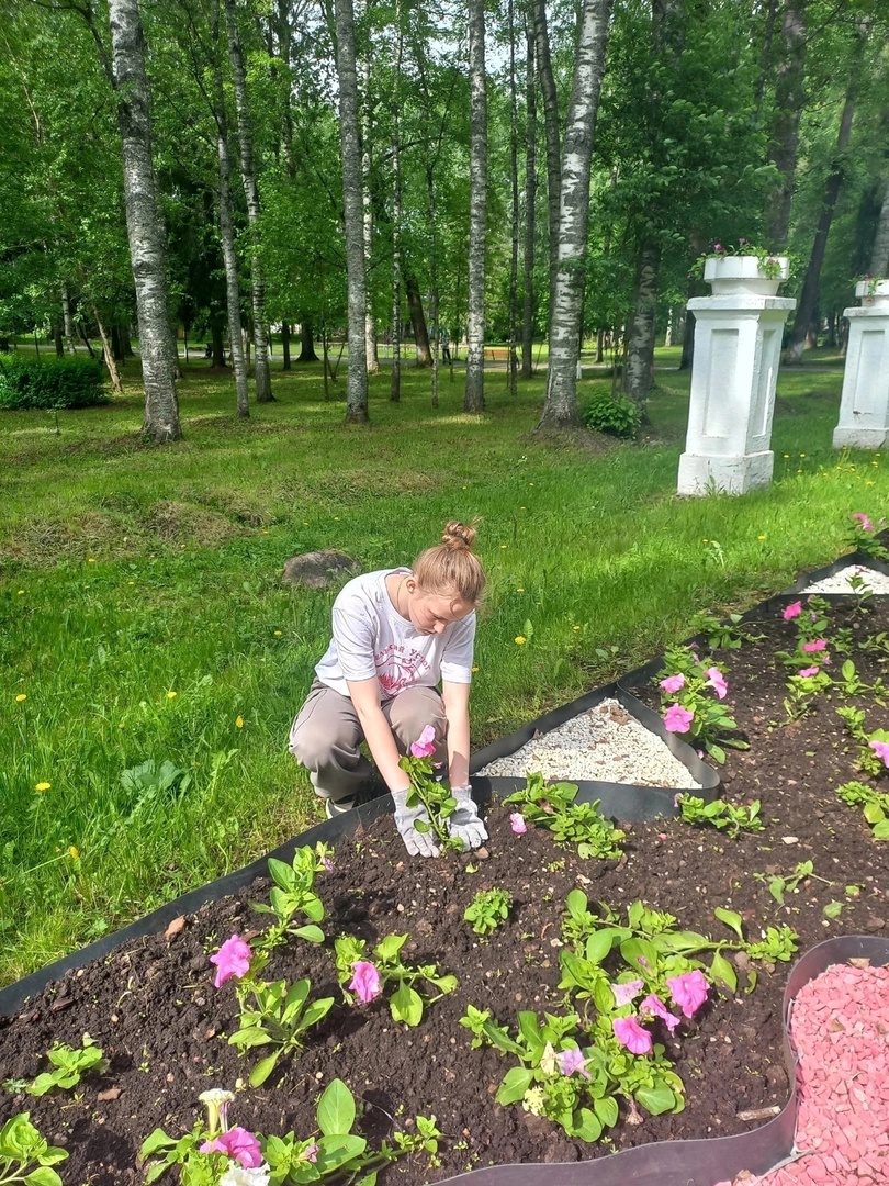 Трудовая бригада в действии!