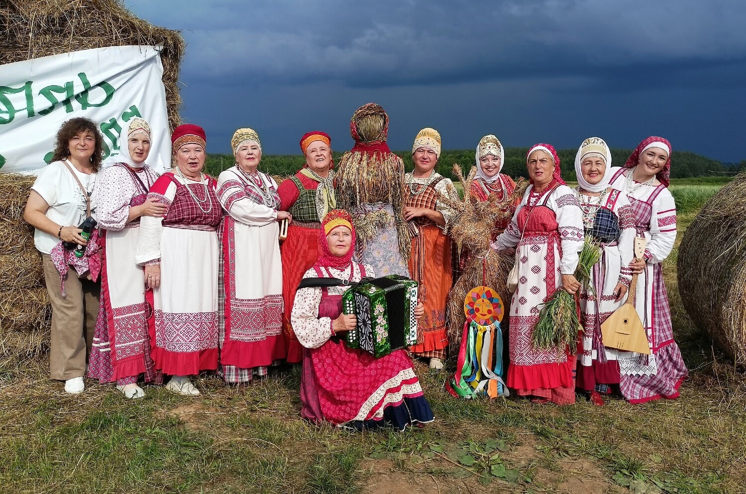 Наши артисты на фестивале сельского труда «Горошница»